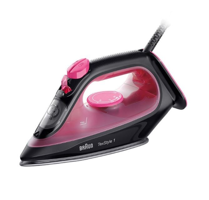 Braun TexStyle 1 SI1070PU juoda-rožinė