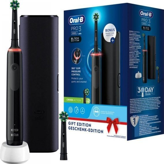Elektrinis dantų šepetėlis Oral-B Pro 3 3500