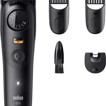 Barzdaskutė „Braun“ barzdos kirptuvas | 5 serija BT5520 | Belaidis | Ilgio pakopų skaičius 40 | Juodas