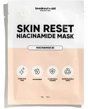 Breakoutaid Raminamoji kaukė su niacinamidu Niacinamido kaukė 34 g