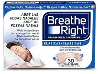 Breathe Right Nosies Juostos Mažos 30 Vienetų