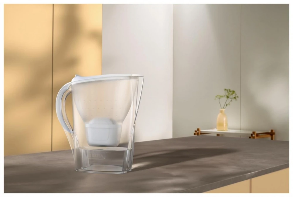 Brita Marella XL jug + 4 Maxtra cartridges (baltas)