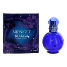 Britney Spears Midnight Fantasy Eau De Toilette EDT tualetinis vanduo moterims, 30 ml