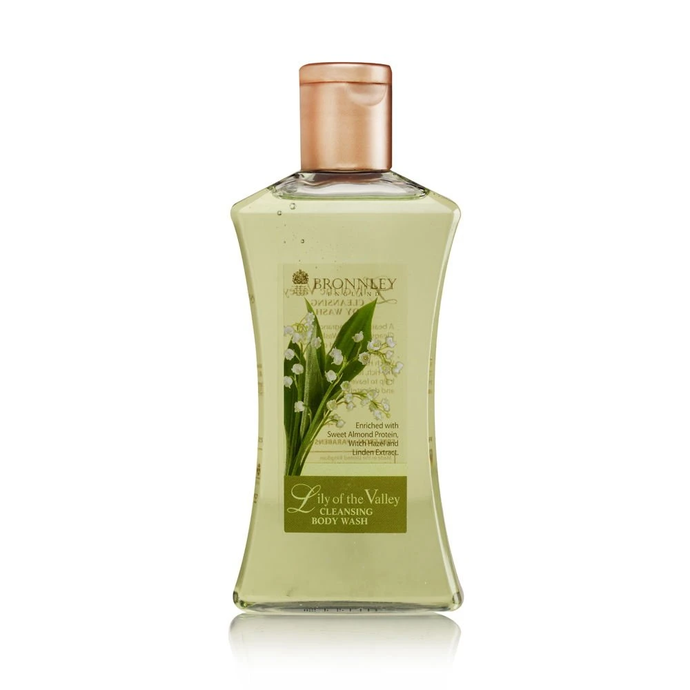 Bronnley, „Lily of the Valley“, valomasis dušo želė, visiems odos tipams, 250 ml