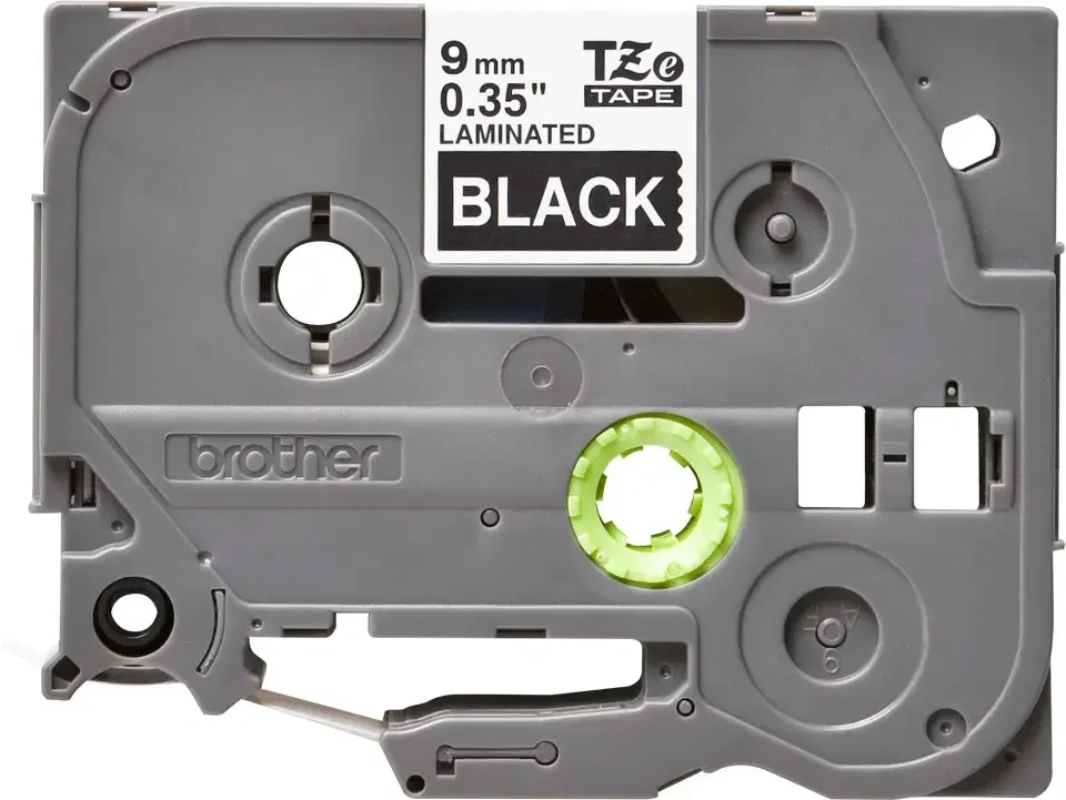 Brother Spalvota juosta TZE-325 / TZE325 juoda, balta
