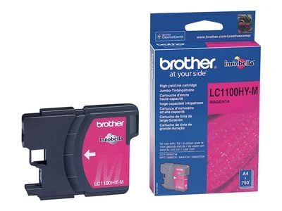 Brother LC1100HYM rašalo kasetė, purpurinė, didelės talpos