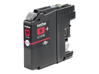 Rašalo kasetė Brother LC-121M, purpurinė
