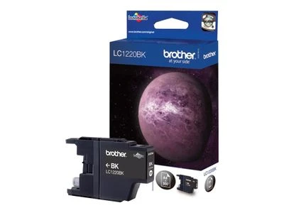 Brother LC-1220BK rašalo kasetė Originalus Juoda 1 vnt