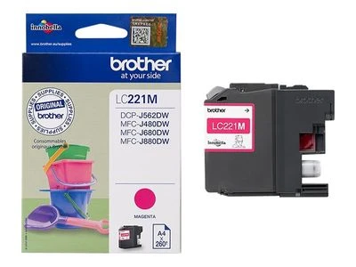 Brother BROLIS LC221M MAGENTA