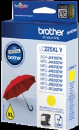 Brother LC125XLY | Rašalo kasetė | Geltona