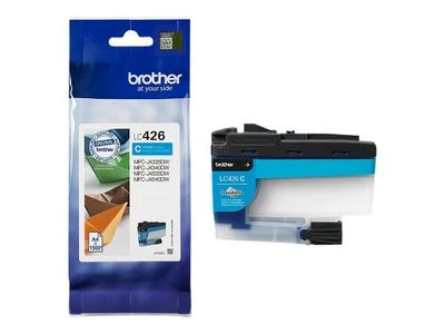 BROTHER LC426C CYAN RAŠALŲ KASETĖ, IŠĖLIS = 1500 PUSLAPŲ