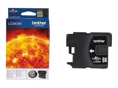 BROTHER LC-980BK TONERIS Juodas 300P