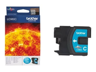 BROTHER LC-980C TONERIS CYAN 260P