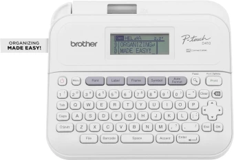 BROTHER PT-D410 DESKTOP LABEL THERMO Spausdintuvas PORTABLE, USB, 20MM/SEC