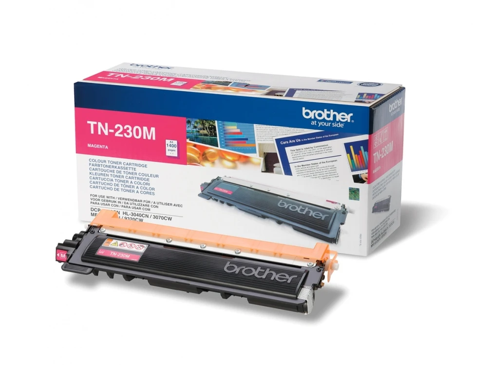 BROTHER TN-230M TONERIS MAGENTA 1400P