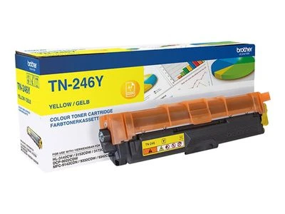 Brother TN-246 Y Toneris geltona