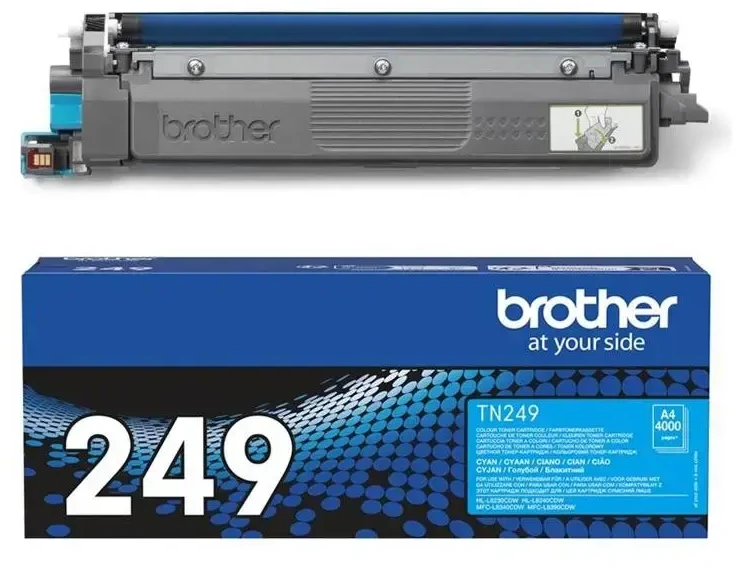 BROTHER TN249C TONER CYAN 4000P