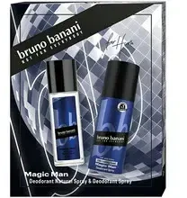 Bruno Banani Magic Man Komplektas natūralus purškiamas dezodorantas 75ml + purškiamas dezodorantas 150ml