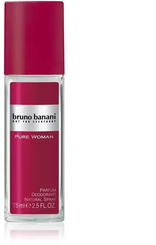 Bruno Banani, Pure Woman, Natural, Dezodorantas Purškiklis, For Women, 75 ml