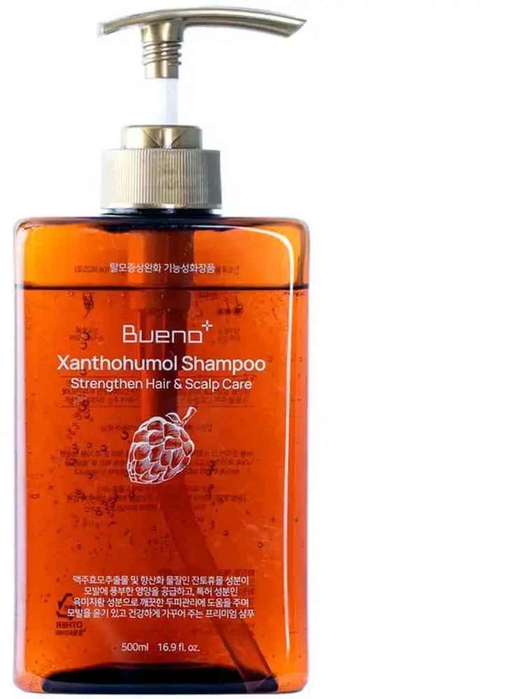 Bueno Xanthohumol Hair Šampūnas Strengthening & Anti-Hair Loss, 500 ml
