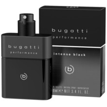 BUGATTI PERFORMANCE INTENSE Juodas tualetinis vanduo, 100 ml