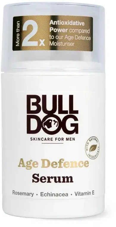 Bulldog Anti-aging serum for men Age Defence (Serum), 50 ml