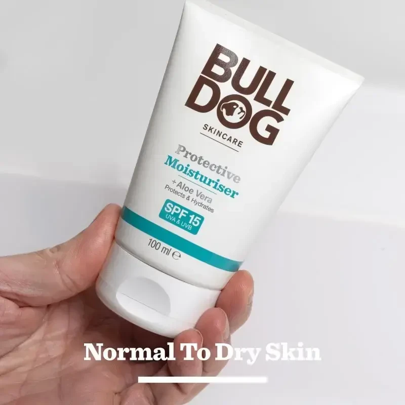 Bulldog Drėkinamasis veido kremas SPF 15 (apsauginis drėkiklis) 100 ml