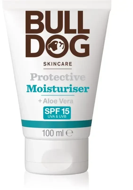 Bulldog Drėkinamasis veido kremas SPF 15 (apsauginis drėkiklis) 100 ml