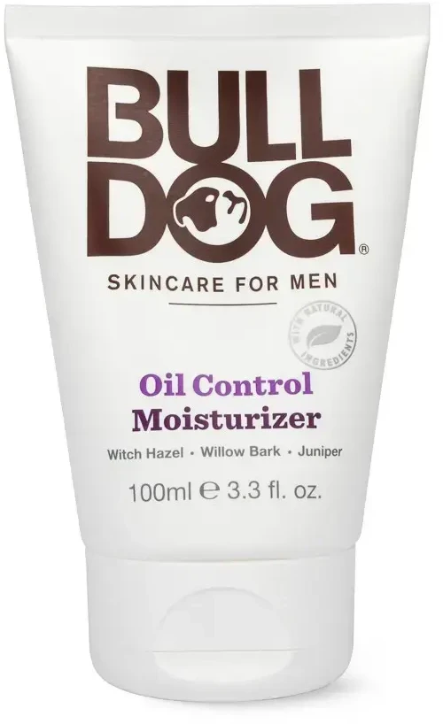 „Bulldog“ drėkinamasis kremas vyrams riebiai odai. Drėkiklis „Oil Control Moisturizer“, 100 ml.