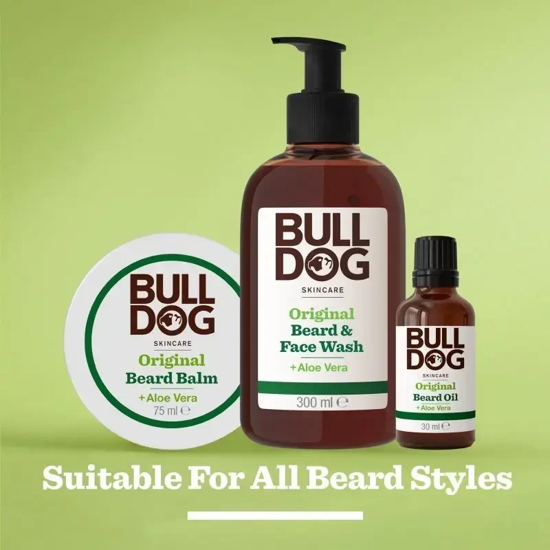 Bulldog Original Barzdos ir veido prausiklis 2in1, 300 ml