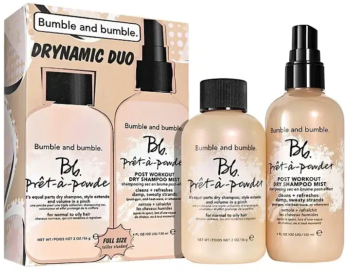 Bumble and bumble Drynamic Duo plaukų priežiūros dovanų rinkinys