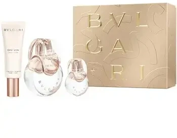 Bvlgari Omnia Crystalline EDT 100 ml + EDT MINI 15 ml + rankų kremas 40 ml (moterims)