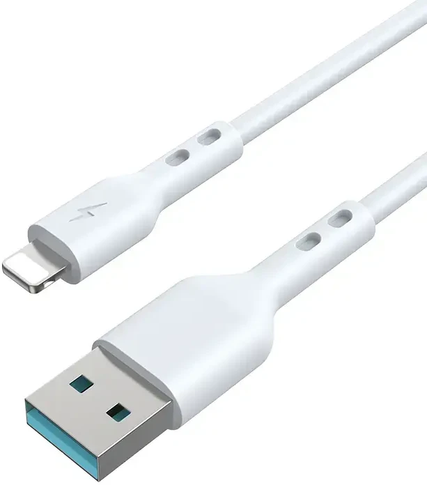 BWOO USB – Lightning laidas 2m 3A baltas