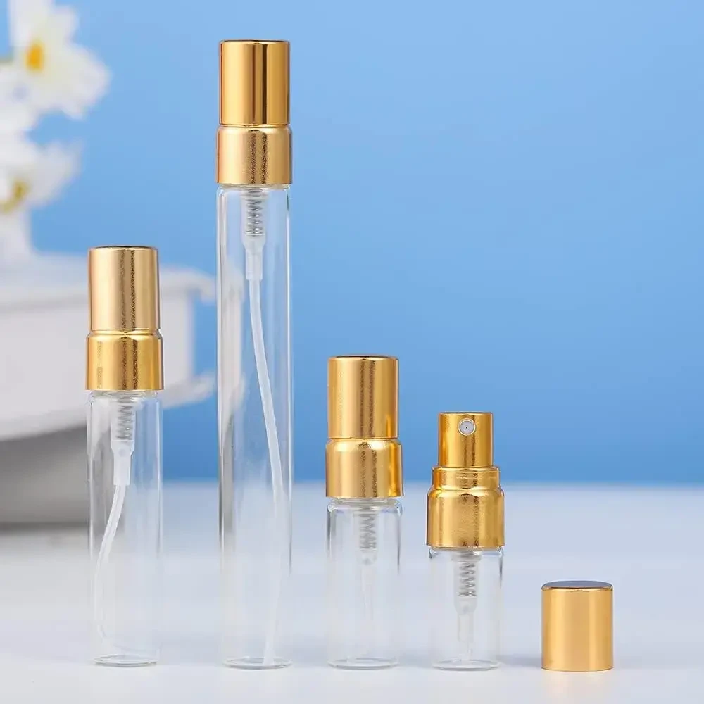 By Perfume refillable glass perfume bottle 2ml auksinis