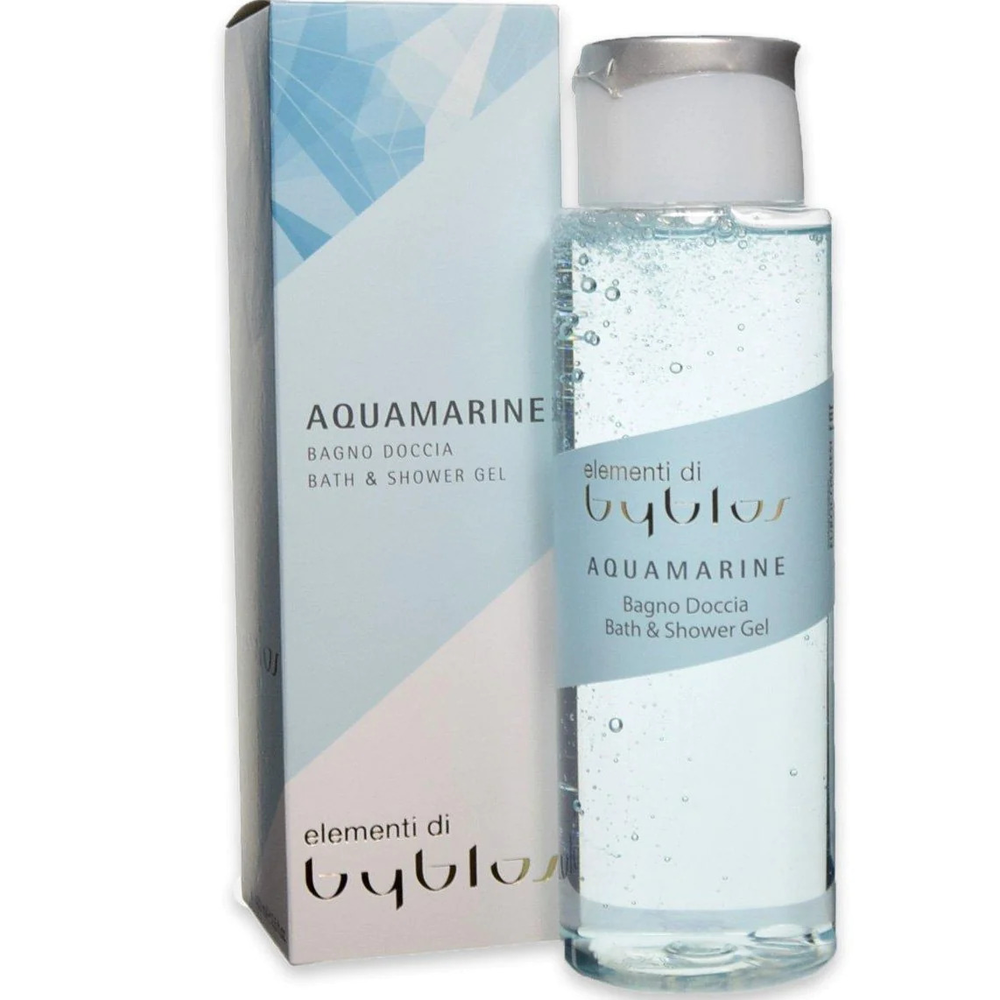 Byblos Aquamarine Cleansing Dušo želė For All Skin Types, 400 ml