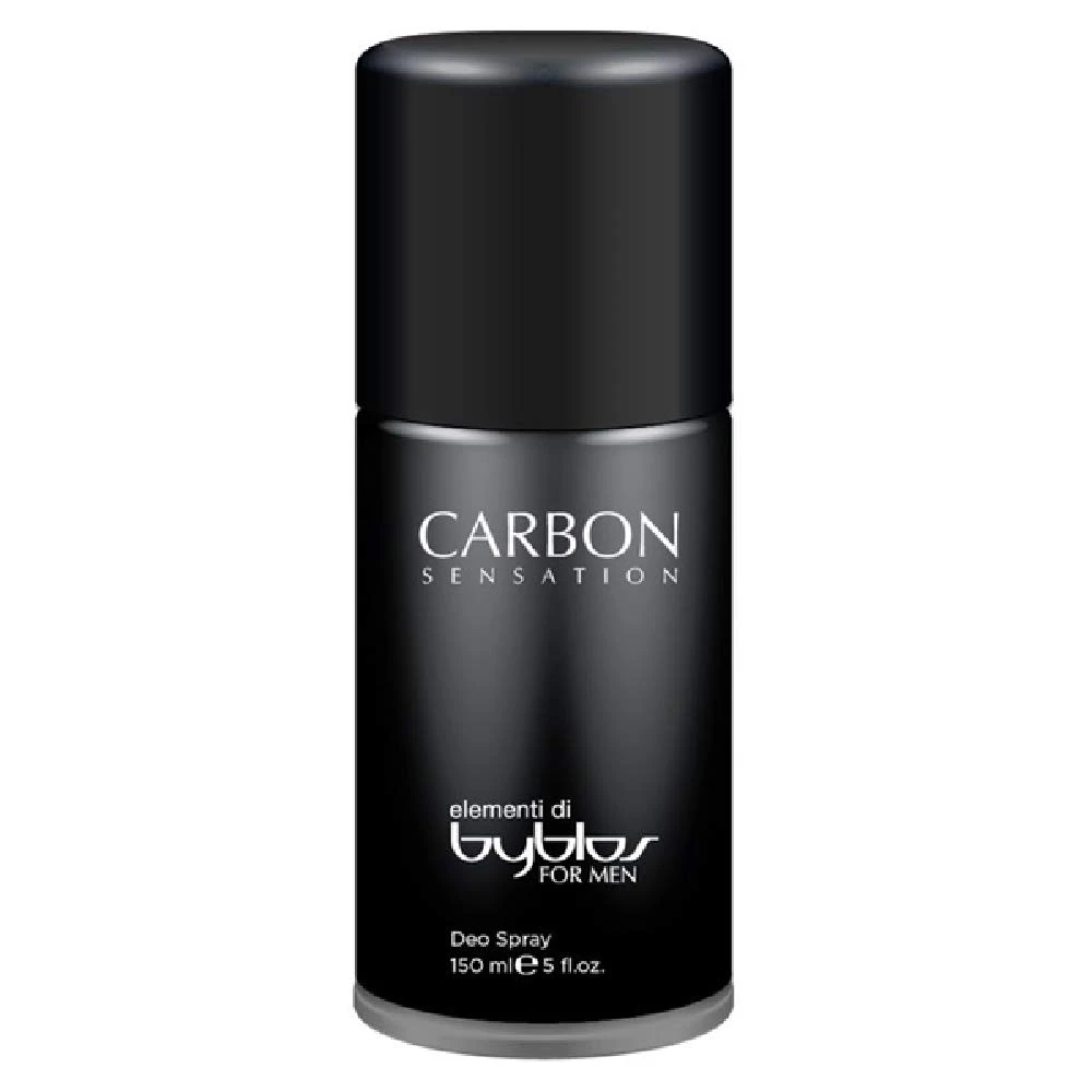 Byblos Carbon Anti-Perspirant Dezodorantas Purškiklis For Men, 150 ml