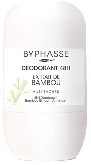 „Byphasse“ bambuko ekstrakto dezodorantas pieštuku unisex, 50 ml