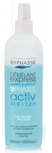 "Byphasse Express Activ Boucles" garbanotų plaukų kondicionierius 400 ml