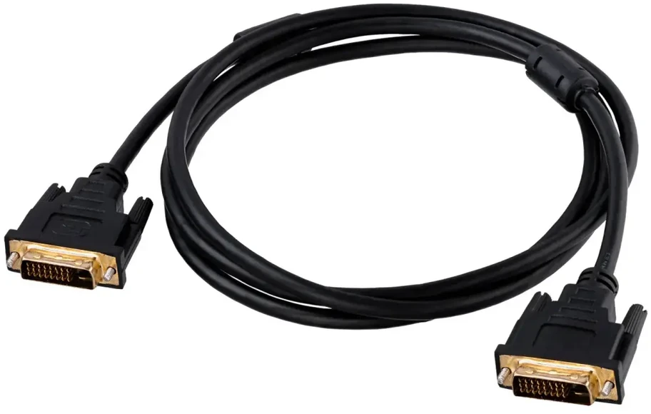 Cable DVI Akyga AK-AV-06 ver. 24+1 pin 1.8m juodas