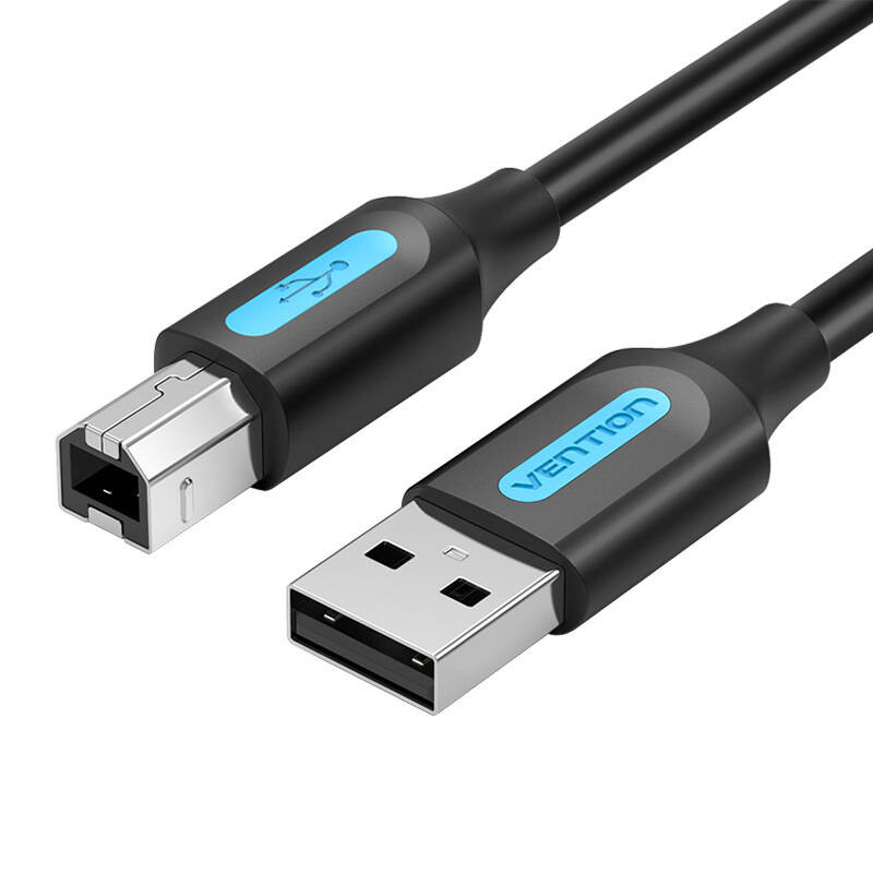 Vention USB 2.0 A–B laidas COQBF 1 m (juodas)