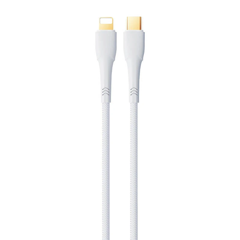 USB-C laidas su Lightning Remax Bosu, 1.2 m, 20 W (baltas)