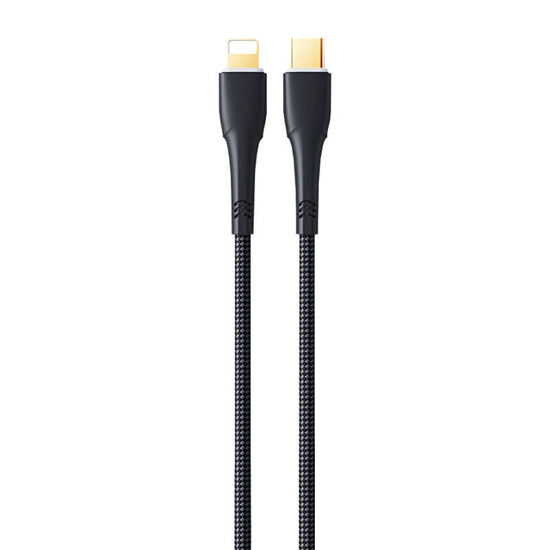 USB-C laidas su Lightning Remax Bosu, 1.2 m, 20 W (juodas)