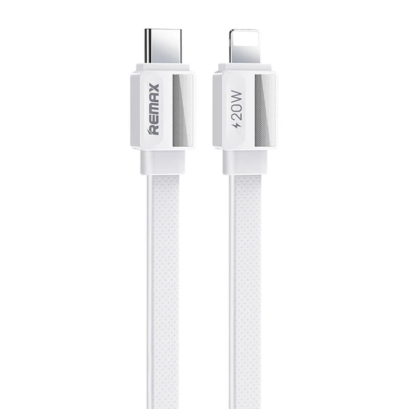Laidas USB-C-lightning Remax Platinum Pro, RC-C050, 20W (baltas)