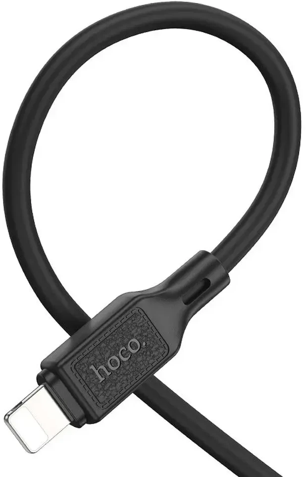 Cable USB C to Lightning Hoco PD 20W 1 m X90 juodas