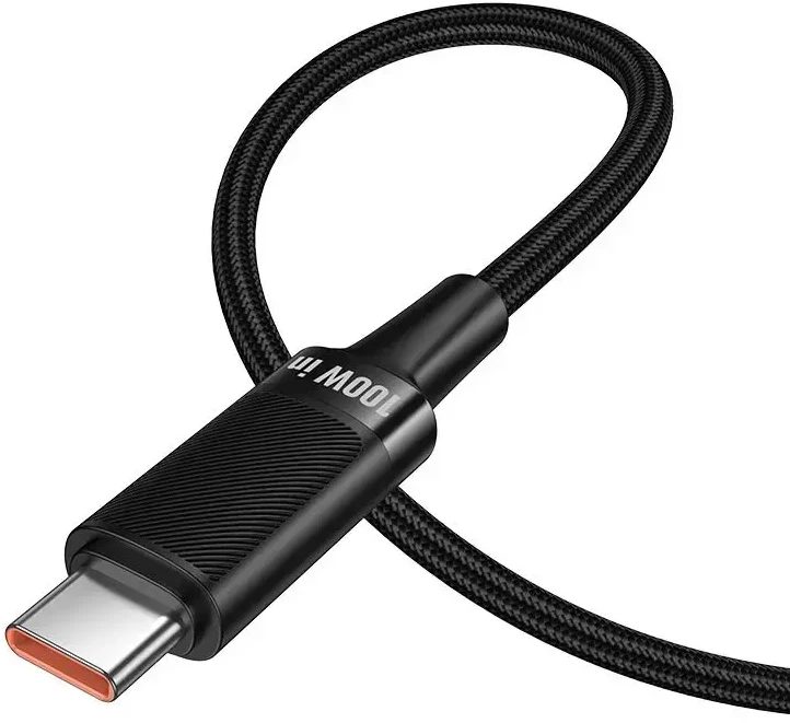 Cable USB C to USB C Hoco PD 5A 100W 1,2 m U153 Extreme juodas