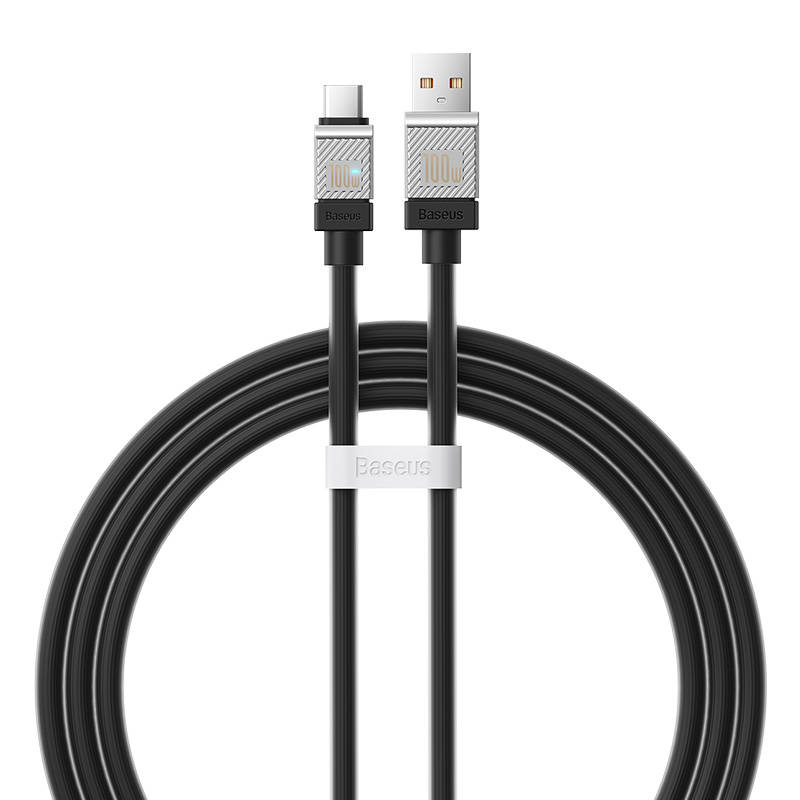 USB laidas su USB-C Baseus CoolPlay 100W 1m (juodas)