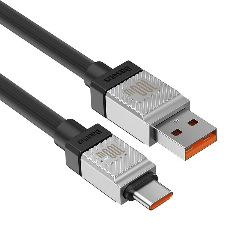 USB laidas su USB-C Baseus CoolPlay 100W 1m (juodas)