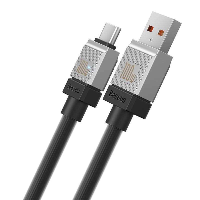 USB laidas su USB-C Baseus CoolPlay 100W 1m (juodas)
