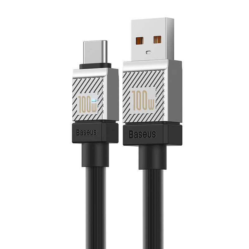 USB laidas su USB-C Baseus CoolPlay 100W 1m (juodas)