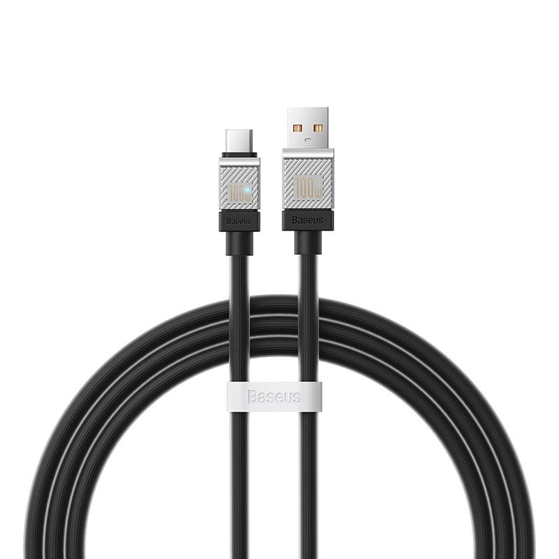 USB laidas su USB-C Baseus CoolPlay 100W 1m (juodas)